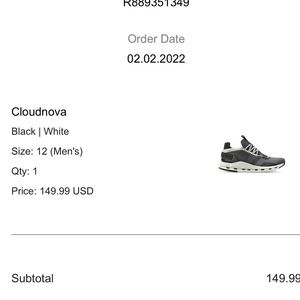 Men’s On Cloud Cloudnova